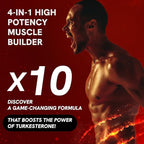 Organic Turkesterone Supplement for Men - Muscle Recovery & Growth with Organic Fadogia Agrestis, Pterostilbene, Ajuga Turkestanica | Complexed Turkesterone Powder | 240 Servings - 2 Packs