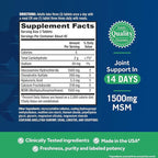 Move Free Advanced Plus MSM Coated Tablets, Joint Health Supplement with Glucosamine and Chondroitin, 120 Count, Pack of 2