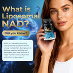NAD+ Supplement 1500mg - 7-in-1 Liposomal Formula with Urolithin A, CoQ10 & Resveratrol - Cellular Energy, Muscle Health & Healthy Aging Support for Women & Men- 120 Capsules