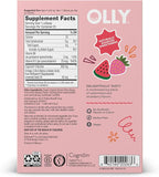 OLLY Focus Buddies L’OLLY Pops, Cognizin, Vitamins B6 & B12, Omega-3 ALA, Supports Focused Attention & Healthy Brain Function,* Kids 4+ Dietary Supplement, Watermelon Strawberry,25 Count (Pack of 2)