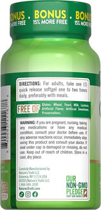 Nature's Truth CoQ10 200 mg Softgels | 92 Count | Enhanced Absorption | with Black Pepper Extract | Non-GMO & Gluten Free Supplement