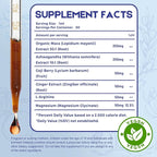 Maca Root Ashwagandha Liquid Drops - Maca and Ashwagandha Supplements with Goji Berry,Ginger Extract,L-Arginine and Magnesium Enhanced Energy 2 fl oz