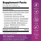 BiotiQuest Sugar Shift Probiotic | Helps Decrease Sugar & Carb Cravings and Supports Digestive Balance | 22 Billion CFU | Non-GMO, Gluten-Free, & Vegan | 60 Servings