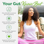 Probulin Women’s Health Probiotic + Prebiotic for Vaginal, Gut & Immune Health - 20 Billion CFU - 12 Probiotic Strains, 30 Vegan Capsules