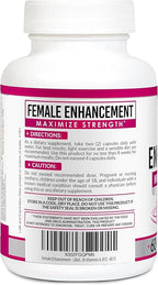 Women’s Vitality & Libido Support – Hormone, Mood & Energy Balance with Maca, Dong Quai, Ginseng, Ashwagandha & Herbal Aphrodisiac Blend – 60 Capsules