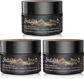 Hima Shilajatu Shilajit Purest Himalayan Organic Shilajit Resin - Gold Grade 100% Purity Shilajit with Fulvic Acid & 85+ Trace Minerals Complex for Energy & Immune Support, Pack of 3 (6 Months Supply)
