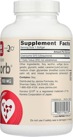Jarrow Formulas Q-Absorb Coq10 100 Mg, 120 Ct