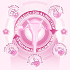 Vaginal Probiotics Gummies for Women Balanced pH, 50 Billion CFUs for Feminine Vaginal odor & Flora, Cranberry, D-Mannose, Vitamin C for Yeast Balance & Immune Health, Sugar Free, Pineapple, 60 Chews