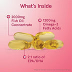 Jarrow Formulas® EPA-DHA Balance®, 1,200 mg Omega-3 Fatty Acids for Cardiovascular Support, 120 Softgels, 60 Day Supply