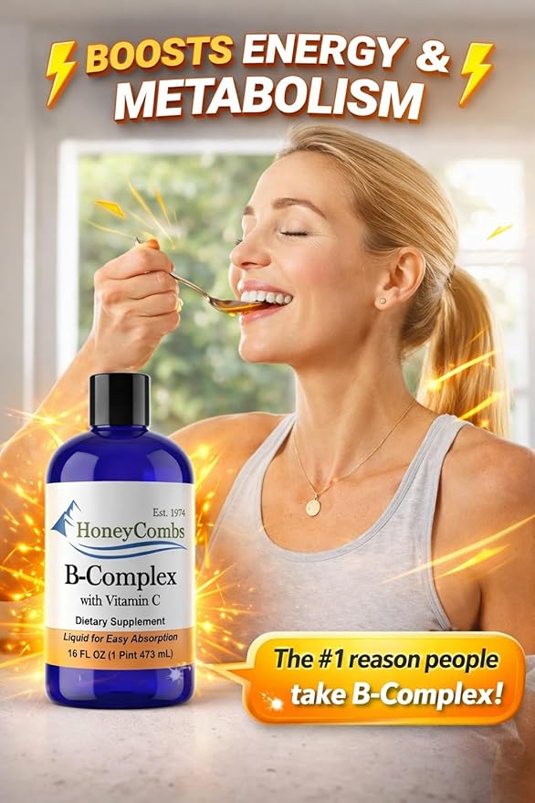 Liquid B-Complex w/ Vit-C, 16oz