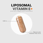 Codeage Liposomal Vitamin E Supplement - All Vitamin E Tocopherols - 3-Month Supply - Alpha Tocopherols, Beta, Gamma, and Delta - Liposomal Mixed Tocopherols - Non-GMO Phospholipid - 90 Capsules