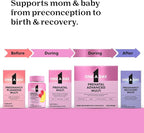 One A Day Prenatal Vitamins for Women Gummies- Pregnancy Vitamins for Women with Folic Acid, DHA, Iodine, Prenatal Gummies, Iron-Free, 120 Ct (Packaging May Vary)