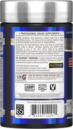ALLMAX L Glutamine Powder 100g, Fermented L-Glutamine Powder Pure, Unflavored Glutamine Supplement for Gut Health, Recovery & Immune Support, Vegan, Gluten Free