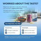 Potent Magnesium Glycinate Powder 400mg - Calm Magnesium Powder Bulk for Muscle Relax, Calm & Sleep Support for Adults - Glycinate Mag Soothe Vegan & Non-GMO Supplement - 1 Pack