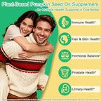 Pumpkin Seed Oil with Saw Palmetto Drops-High Concentrated Pumpkin Seeds Oil Supplement for Hair, Bladder & Prostate Health丨 Cold Pressed, High Absorption Liquid for Women & Men丨NON-GMO, Vegan, 2Fl Oz