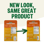 FGO Organic Turmeric Powder w/Curcumin, 1 Pound / 16oz Bulk Resealable Pouch, USDA Organic and Non-GMO, Sourced from India, Packaging May Vary (Pack of 1)