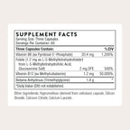 THORNE - Methyl-Guard - Supports Methylation for Healthy Heart, Blood Vessels, Brain & Bones* - Vitamins B6 & B12, Folate (5-MTHF) & Betaine - Gluten, Dairy & Soy-Free - 180 Capsules