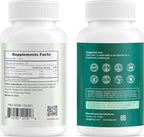 Heivy Pure Magnesium Glycinate 500mg, 100% Chelated & Purified Supports Nerve Relife, Sleep Aid & Muscle Support, Vegan & Non-GMO, Made in USA, 3rd Party Tested, 120 Tablets