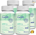 CoQ10 600mg Softgels | High Absorption CoQ10 Ubiquinol Supplement | Reduced Form Enhanced with Vitamin E & Omega 3 6 9 | Antioxidant Powerhouse Good for Health| 240 Softgels