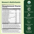 Women’s Multi Once Daily, Women's Multivitamin, Iron, Vitamin B12 & More, 19 Vitamins from Herbs & Superfoods, 30 Count