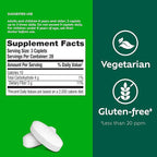 Benefiber Prebiotic Fiber Supplement Caplets,84 Count (Pack of 2)