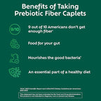 Benefiber Prebiotic Fiber Supplement Caplets,84 Count (Pack of 2)