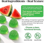 60 Day Supply Magnesium Glycinate 400mg Gummies with Ashwagandha, L-Theanine, CoQ10, Vitamin D3 & B6, Sugar Free Magnesium Gummies for Adults & Kids, Stress Relief, Sleep & Calm, Vegan, Gluten Free