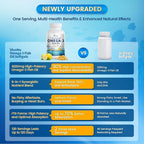 VivoNu Triple Strength Omega 3 Fish Oil - 4200mg, 360 Softgels | Enteric-Coated for No Fishy Aftertaste | Wild-Caught | Third-Party Tested