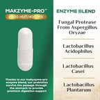 Digestive Enzymes - Super Digestive Multi Enzyme Complex for Bloating & Gut Health Support with Bromelain, Papain, Probiotics & Prebiotics - Digestion Health Support for Women & Men - 120 Capsules