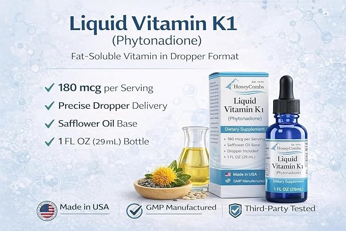 Liquid Vitamin K1 - 1 Fl Oz.