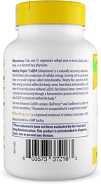 Healthy Origins Natural Enhanced CoQ10 (BioPerine®), 100 mg - Heart Health & Energy Supplement - Gluten-Free & Non-GMO Supplements, with BioPerine & Sunflower Lecithin ((Pack of 1) 60 Veggie Gels)