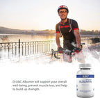Dr.K&C Premium Albumin Protein Supplement – Extra Strength 1000 mg 120 Tablets Healthy Kidney Liver Promote General Wellness Energy Support Life Balance 1pk