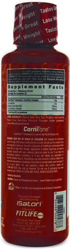 iSatori L-Carnitine LS3 1500, Triple-Blend Liquid L Carnitine Supplement, with Acetyl & Tartrate, Stimulant Free Energy, Low Calories, Sugar or Gluten, Keto-Friendly, Grape Flavor (32 Servings)