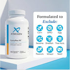 XYMOGEN CurcuPlex-95 - Turmeric Curcumin Supplement for Daily Brain Support* - Enhanced Bioavailability - Non-GMO, Gluten-Free, Vegan - 120 Capsules