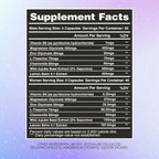Sleep Potion, Melatonin-Free Sleep Support Capsules 120 Count, Magnesium Glycinate L-Theanine Zinc Glycinate Chamomile Jujube Seed Lemon Balm, 30 to 40 Servings, Gluten Free