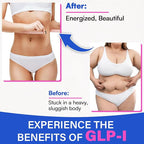 GLP-I Supplement for Women & Men, 16-in-1 GLP-I Probiotic for Daily GLP-I Naturally, 8X Advance Formulate GLP-I with Synbiotics for More GLP-I, 120 Capsules