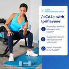 Pure Encapsulations +Cal+ with Ipriflavon | Mineral, Vitamin, and Herbal Supplement to Promote Skeletal Strength | 351 Capsules