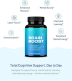 Nootrix Brain Boost Nootropic Supplement | Supports Memory, Mental Focus, Cognitive Health & Energy | Promotes Healthy Mood & Brain Function | Ginkgo Biloba & DMAE | 60 Capsules