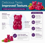 Sugar Free Magnesium Gummies - Calming Anti-Stress Gummies, Magnesium Supplement to Support Stress Relief, Sleep, Heart Health, Nerves, Muscles & Bones, 100 mg, Kids, Adults, Vegan, High Absorption