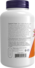 NOW Foods Supplements, Vitamin B-50 mg, Energy Production*, Nervous System Health*, 250 Tablets