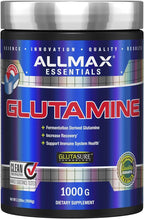 ALLMAX L Glutamine Powder 1000g, Fermented L-Glutamine Powder Pure, Unflavored Glutamine Supplement for Gut Health, Recovery & Immune Support, Vegan, Gluten Free