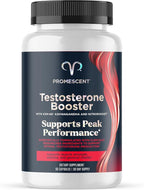 Promescent Testosterone Booster for Men Supplement w/Tongkat Ali (LongJack), KSM-66 Ashwagandha, Goat Weed, Fenugreek & Tribulus Terrestris, Supports Natural Energy, Stamina & Strength, 90 Capsules