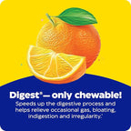 Enzymedica Digest Complete Chewable, Digestive Enzymes, Orange Flavor, 60 Tablets