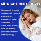 Magnesium L-threonate Supplement 2000mg,Magnesium Threonate with Vitamin C & Vitamin D3,High-Absorption,Max Potency,Support Clarity,Zzz &Immune,Non-GMO & Gluten Free,120 Capsules (Pack of 1)