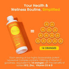 Liposomal Vitamin C 1000mg Liquid – Family Immunity Support | Up to 5× Higher Absorption | Multivitamin with D3, B12, Zinc | Collagen & Recovery Support | Vegan, Sugar-Free | 30 Servings