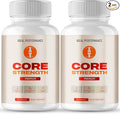 Core Strength Supplement Pills, Core Strength Capsules - All Natural Formula to Fortify Bones, Movement & Bolster Flexibility, CoreStrength Premium Health & Wellness Support Reviews (2 Pack)