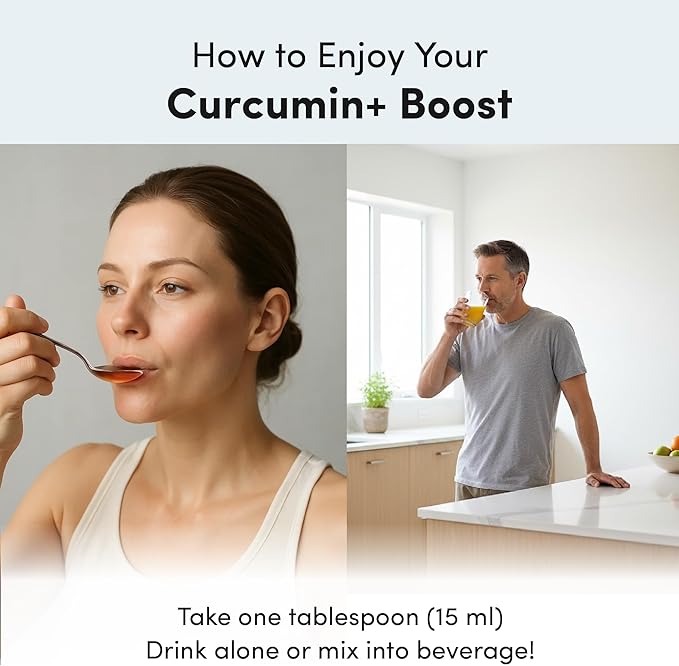 Aurora Nutrascience Mega-Liposomal Curcumin+ Vitamin C with CurcuVail, Supports Healthy Joints, Muscles, GI Tract, and Brain, Organic, Non-GMO, 450mg per Serving, 16 fl oz