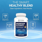 Dr. Berg Magnesium Glycinate 150ct – 4-in-1 Chelated for Muscle, Nerve, Sleep & Stress Support*– w/ D3, B6 & Zinc – 4X Lab-Tested – No Fillers – Formulated in USA, GMP-Certified