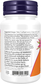 NOW Foods Vitamin A 25000 IU, 100 Sgels (Pack of 2)