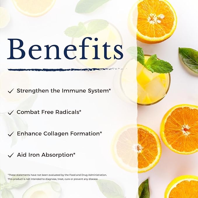 Vitalitown Vitamin C Complex 1000mg with Rose HIPS, Bioflavonoids, Turmeric & Echinacea, Daily Immune Support, Collagen Booster & Powerful Antioxidant, Vegan, 120 Tablets